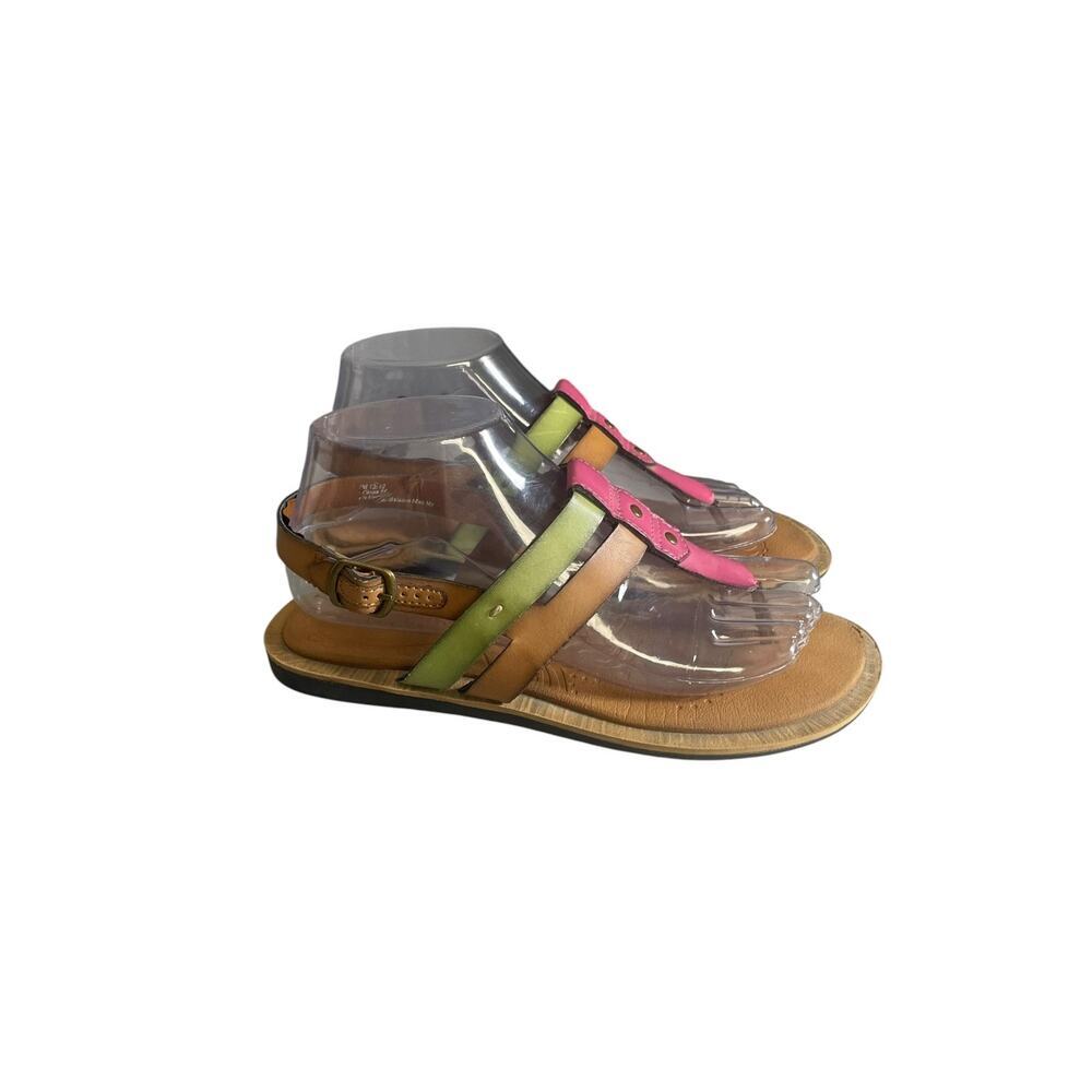 Clarks Women’s Billie Colorful Slingback Thong Strap Sandals Size-7M